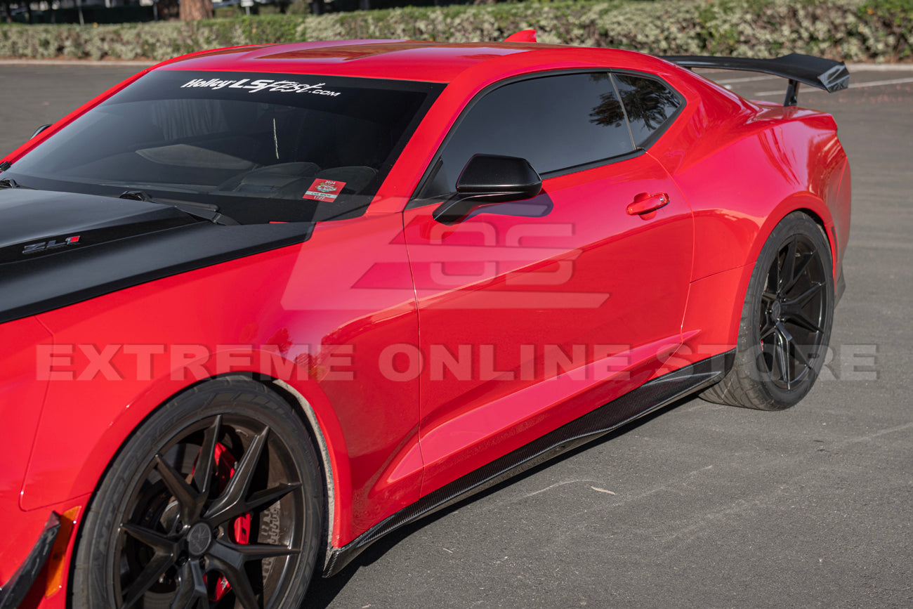 6th Gen Camaro ZL1 | 1LE Package Front Lip and Side Skirts