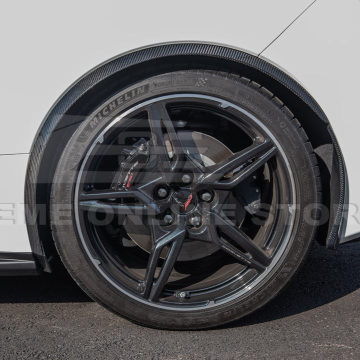 Chevrolet Corvette C8 DRY CARBON FIBER Side Wheel Fender