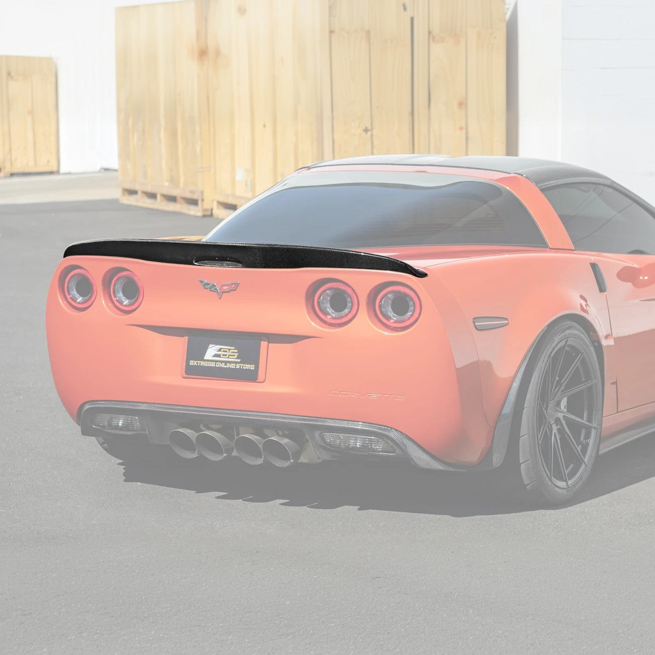 2005-13 Corvette C6 Rear Trunk Lid Wing Spoiler