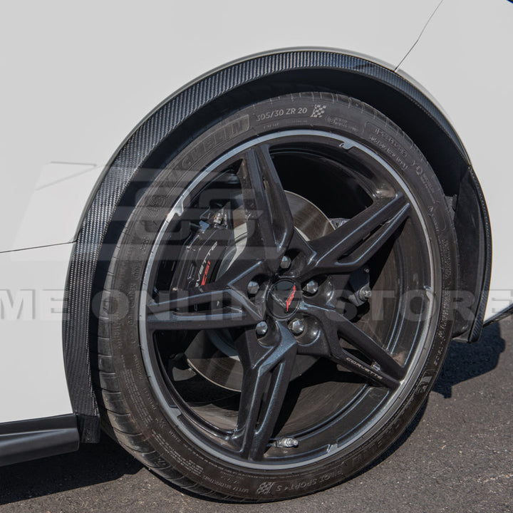 Chevrolet Corvette C8 DRY CARBON FIBER Side Wheel Fender