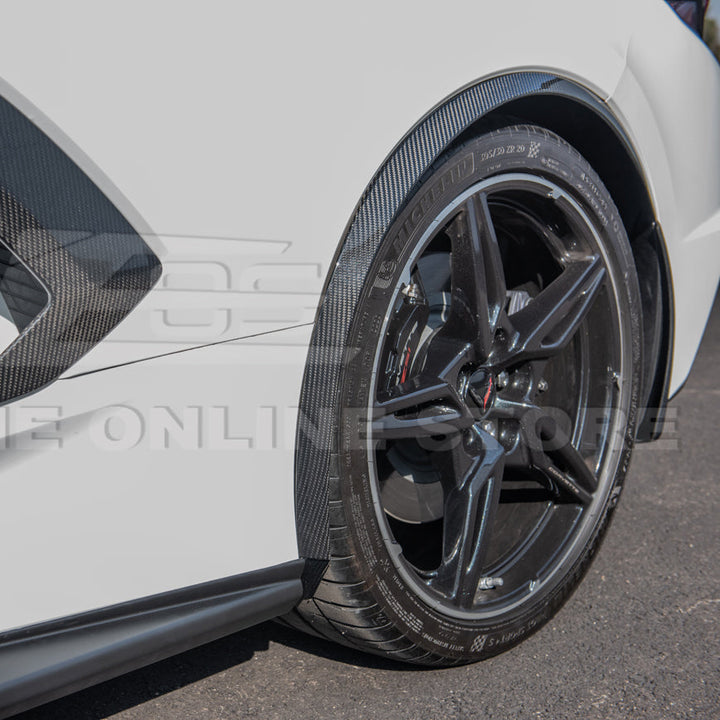 Chevrolet Corvette C8 DRY CARBON FIBER Side Wheel Fender