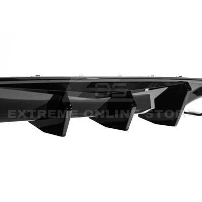 2020-Up Dodge Charger Rear Bumper Exhaust Diffuser