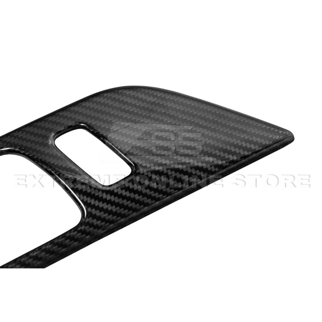2024-Up Ford Mustang DRY CARBON FIBER Door Handle Panel Cover