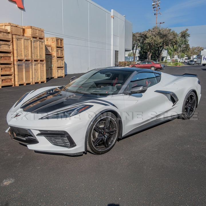 Chevrolet Corvette C8 DRY CARBON FIBER Side Wheel Fender