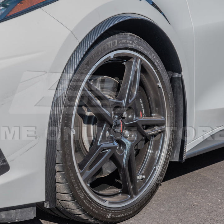 Chevrolet Corvette C8 DRY CARBON FIBER Side Wheel Fender