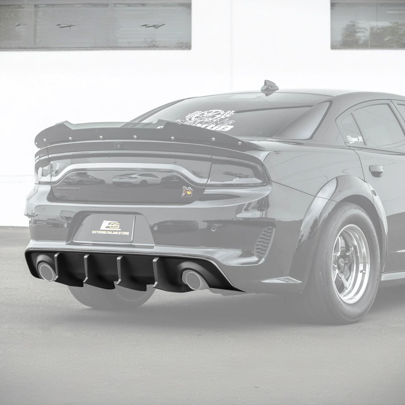 2020-Up Charger Widebody | SRT Rear Bumper Exhaust Diffuser