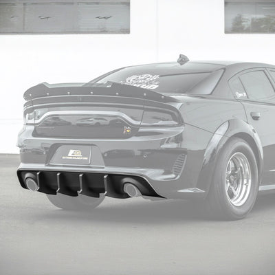 2020-Up Charger Widebody | SRT Rear Bumper Exhaust Diffuser