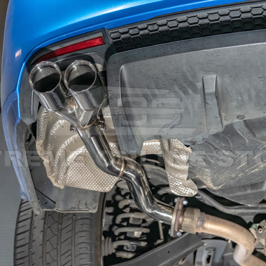 2008-2009 Pontiac G8 T-304 Muffler Delete Quad Tips Axle Back Exhaust