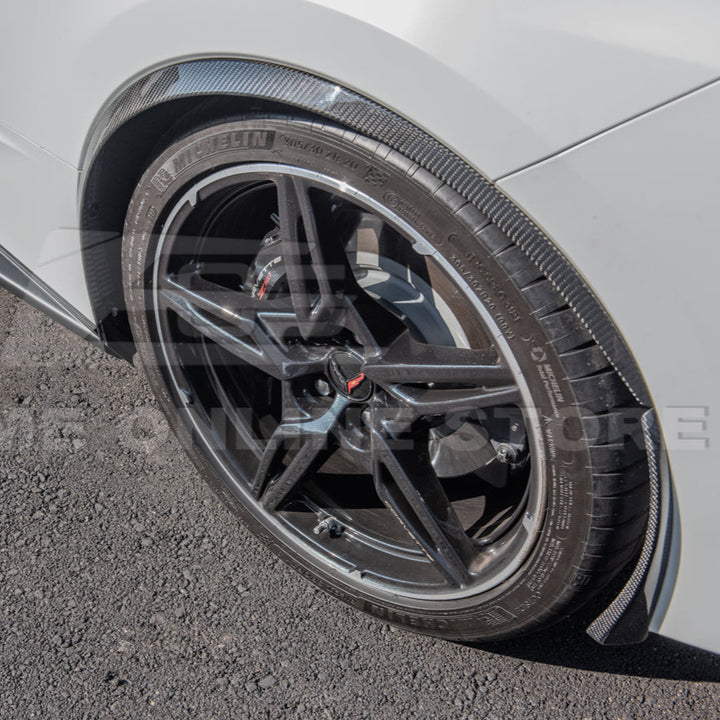 Chevrolet Corvette C8 DRY CARBON FIBER Side Wheel Fender