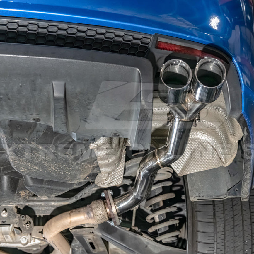2008-2009 Pontiac G8 T-304 Muffler Delete Quad Tips Axle Back Exhaust