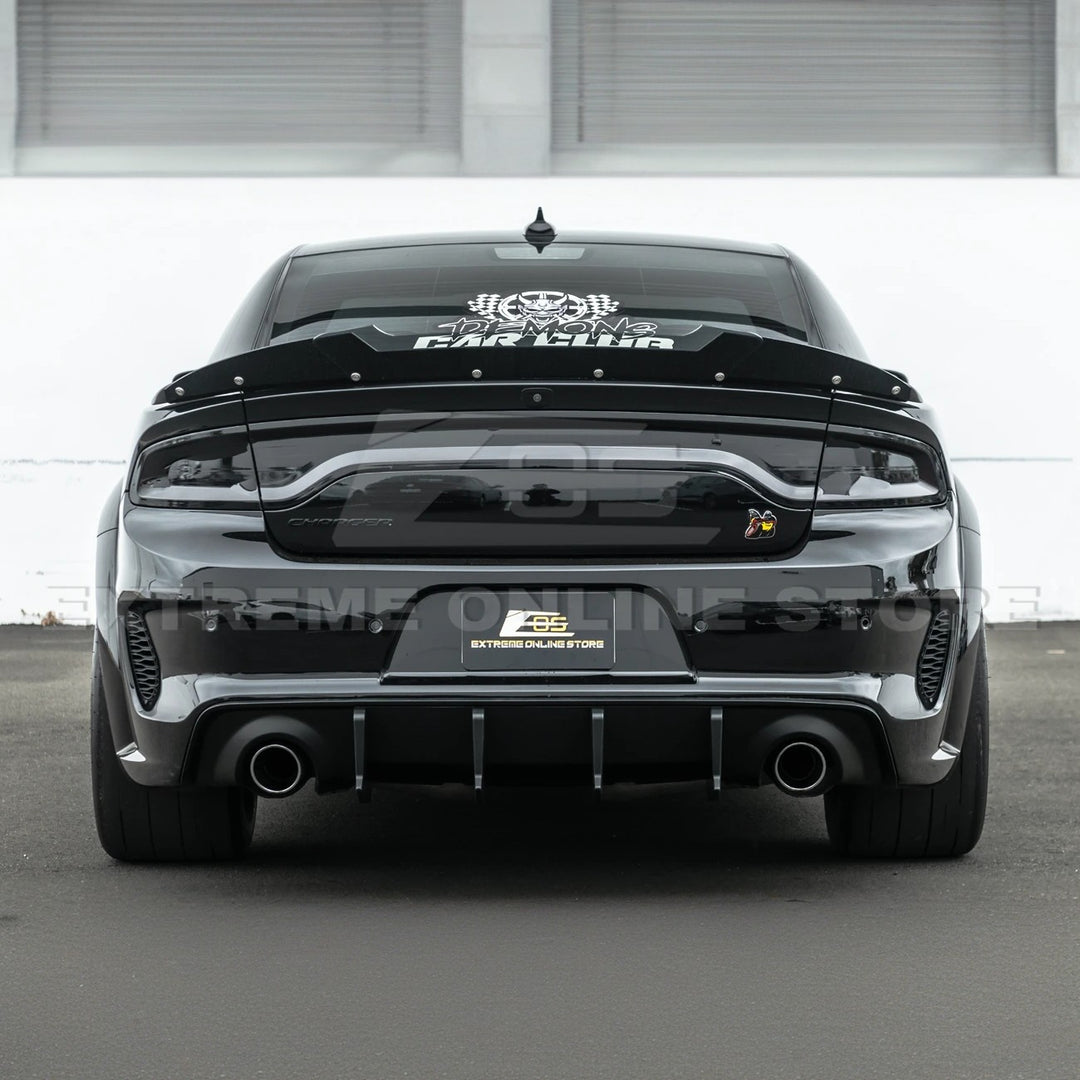 2020-Up Charger Widebody | SRT Rear Bumper Exhaust Diffuser