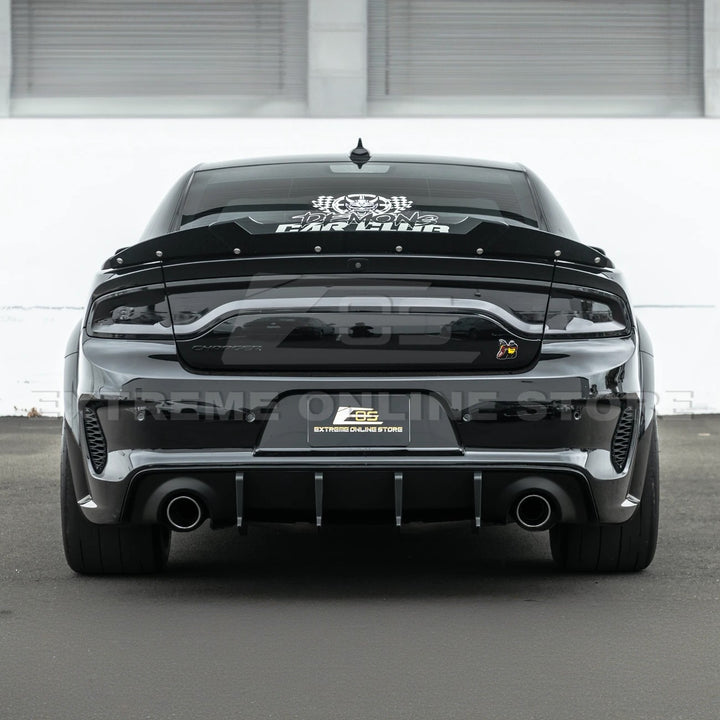 2020-Up Charger Widebody | SRT Rear Bumper Exhaust Diffuser