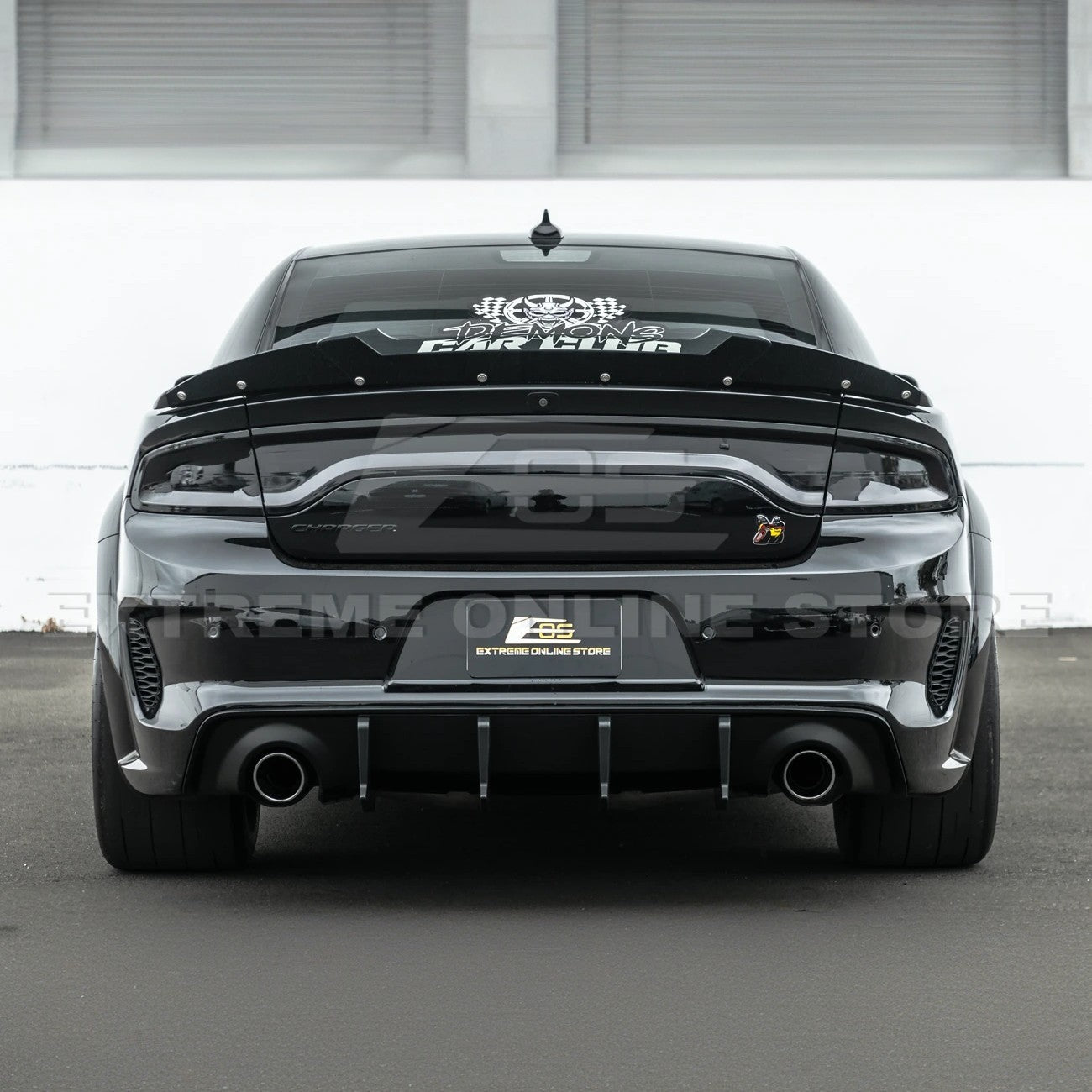 2020-Up Charger Widebody | SRT Rear Bumper Exhaust Diffuser
