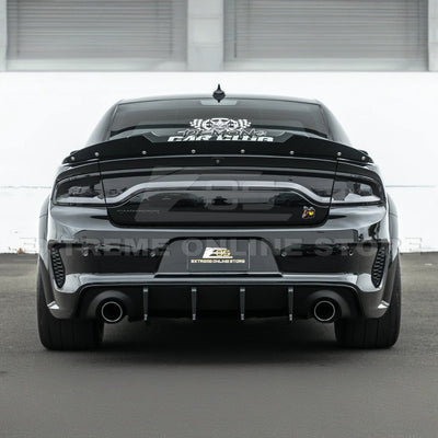 2020-Up Charger Widebody | SRT Rear Bumper Exhaust Diffuser