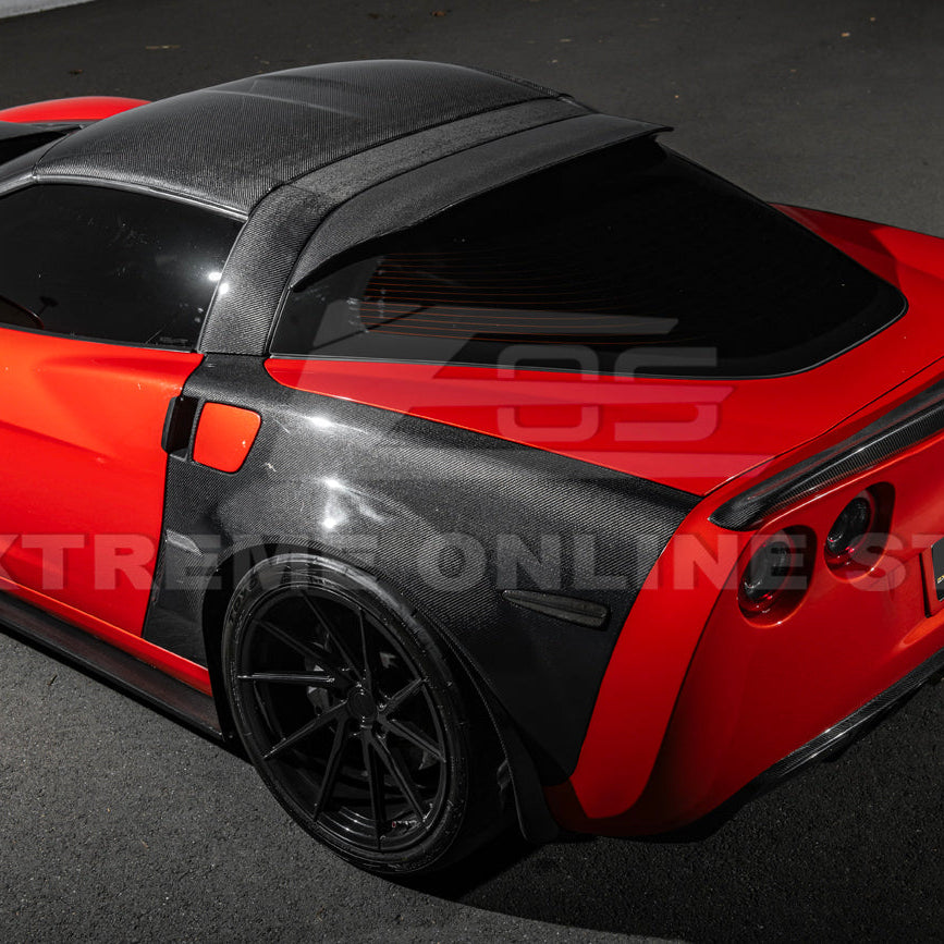 Corvette C6 | EOS Performance CARBON FIBER Rear Roof Wing Lid Spoiler