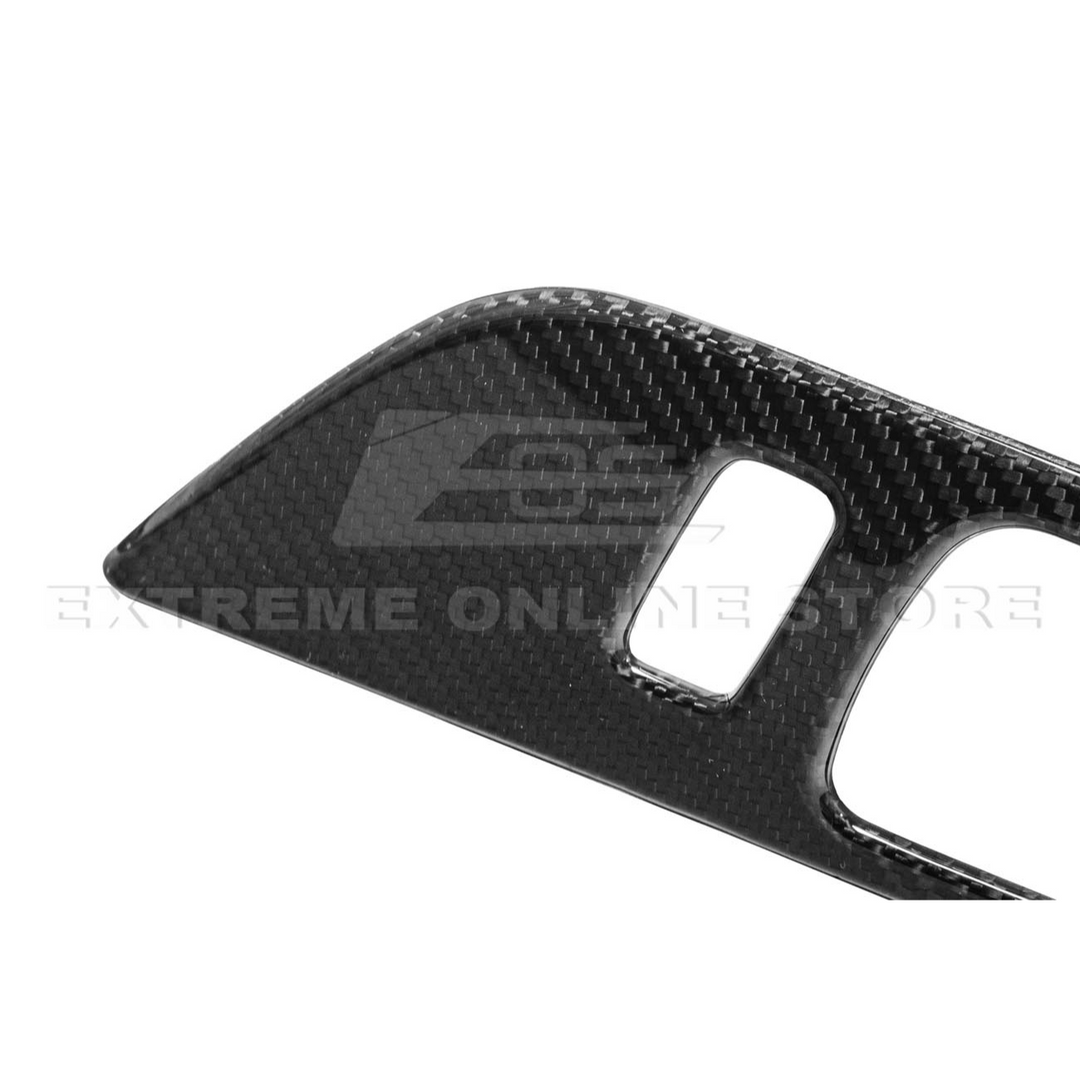 2024-Up Ford Mustang DRY CARBON FIBER Door Handle Panel Cover
