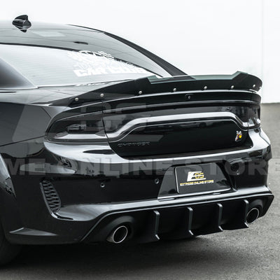 2020-Up Charger Widebody | SRT Rear Bumper Exhaust Diffuser