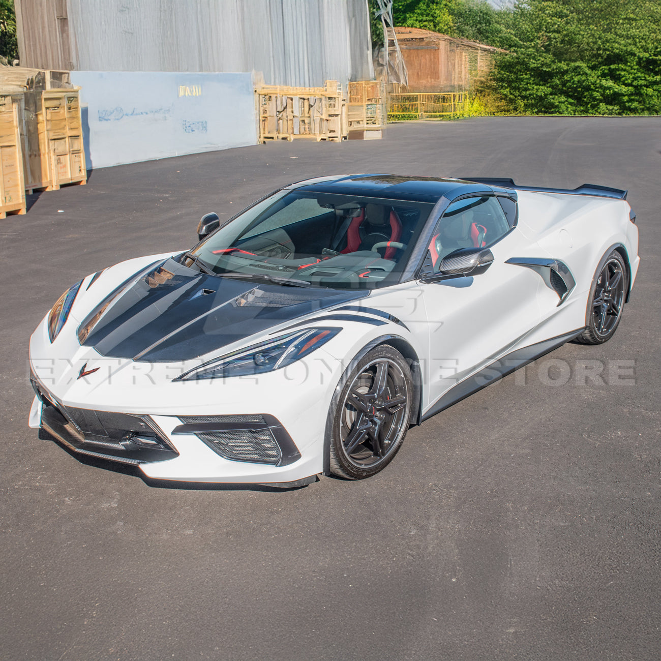 Corvette C8 EOS Performance Side Skirts