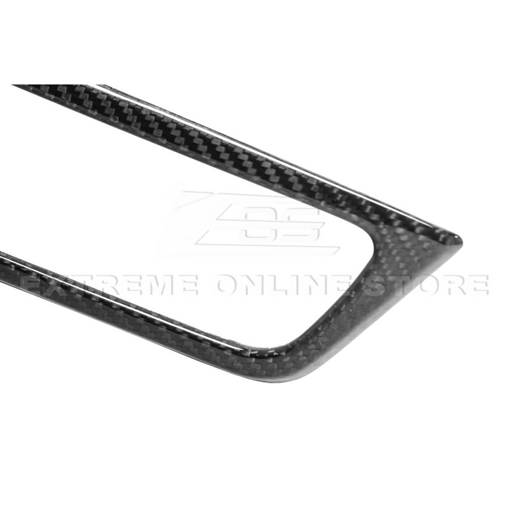 2024-Up Ford Mustang DRY CARBON FIBER Door Handle Panel Cover