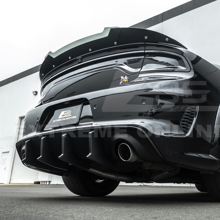 2020-Up Charger Widebody | SRT Rear Bumper Exhaust Diffuser