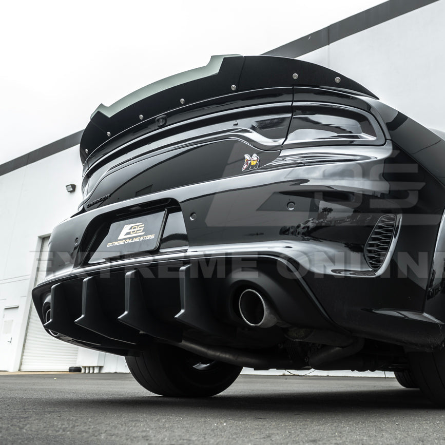 2020-Up Charger Widebody | SRT Rear Bumper Exhaust Diffuser