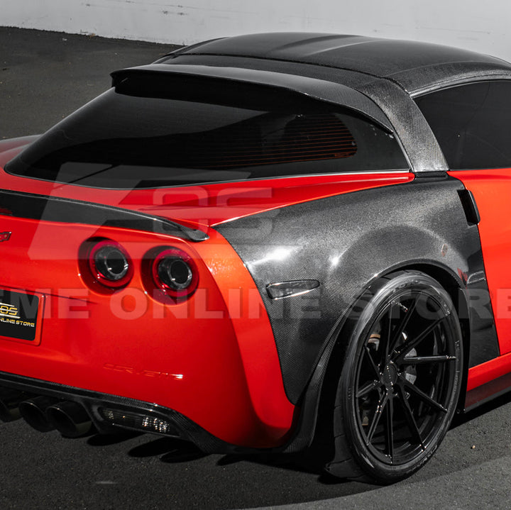 Corvette C6 | EOS Performance CARBON FIBER Rear Roof Wing Lid Spoiler