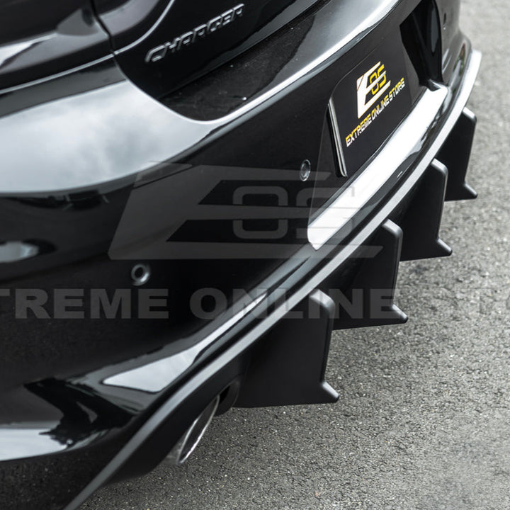 2020-Up Charger Widebody | SRT Rear Bumper Exhaust Diffuser