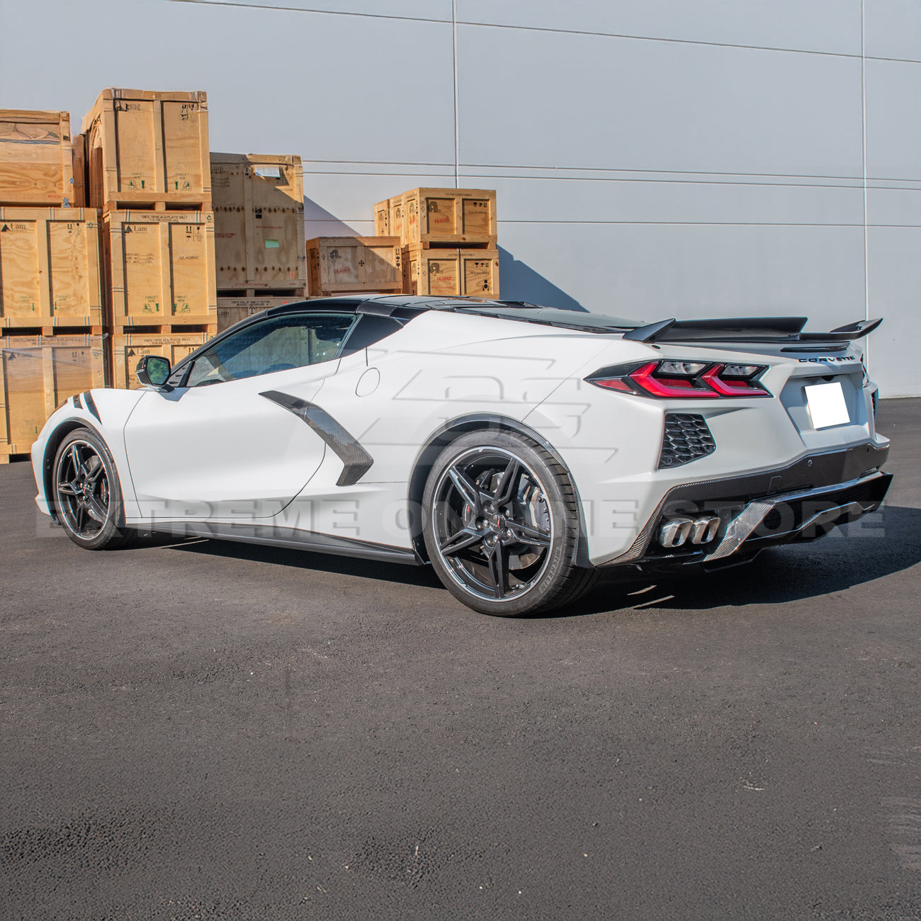 Corvette C8 EOS Performance Side Skirts