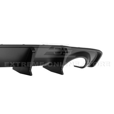 2020-Up Charger Widebody | SRT Rear Bumper Exhaust Diffuser