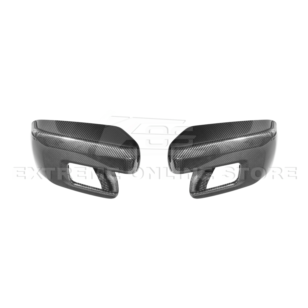 2022-Up Ford F-150 Carbon Fiber Side Mirror Cap Covers