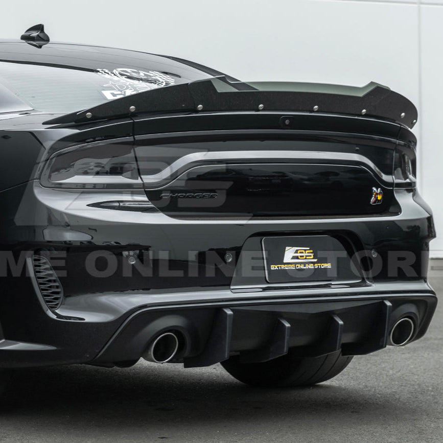 2020-Up Dodge Charger Rear Bumper Exhaust Diffuser