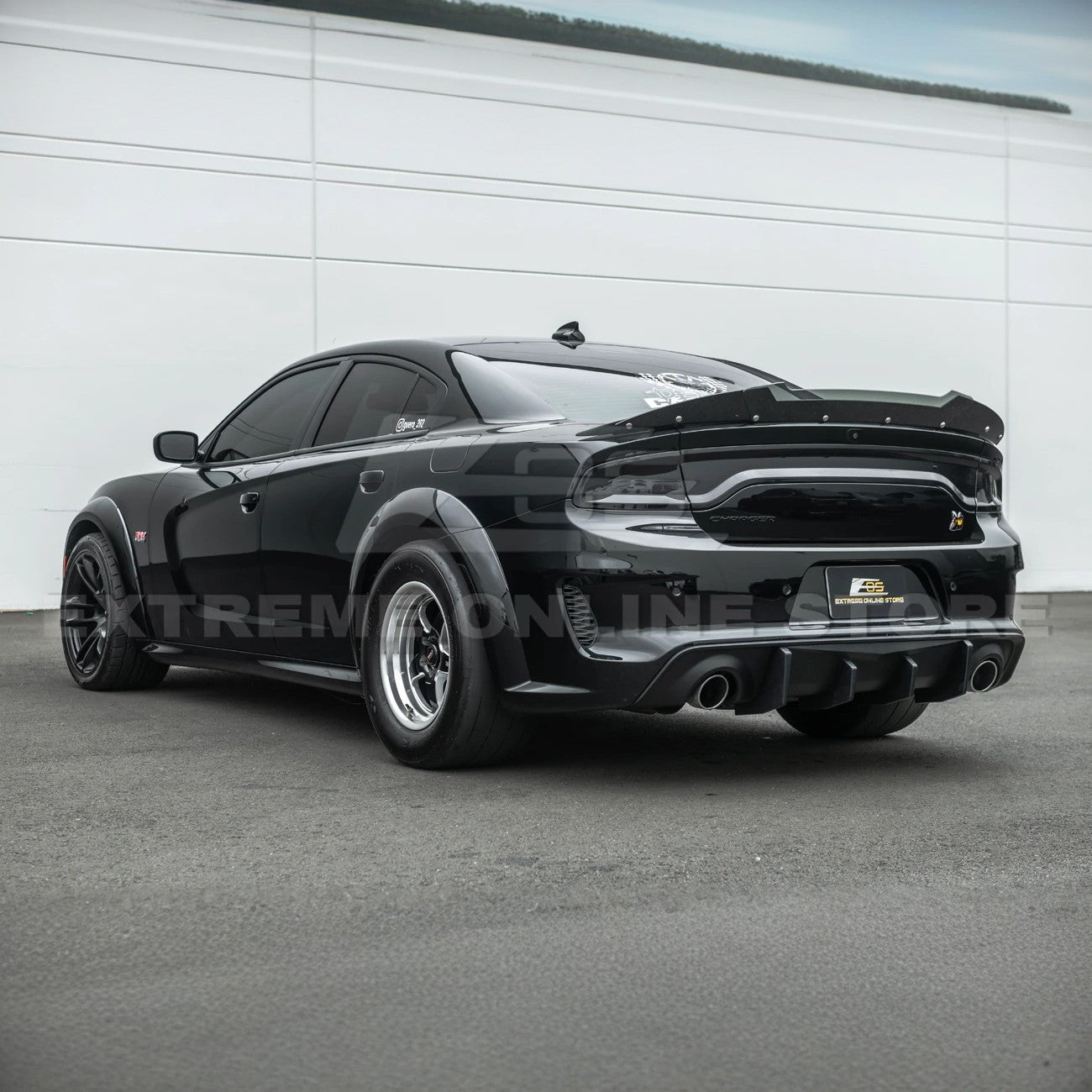 2020-Up Dodge Charger Rear Bumper Exhaust Diffuser