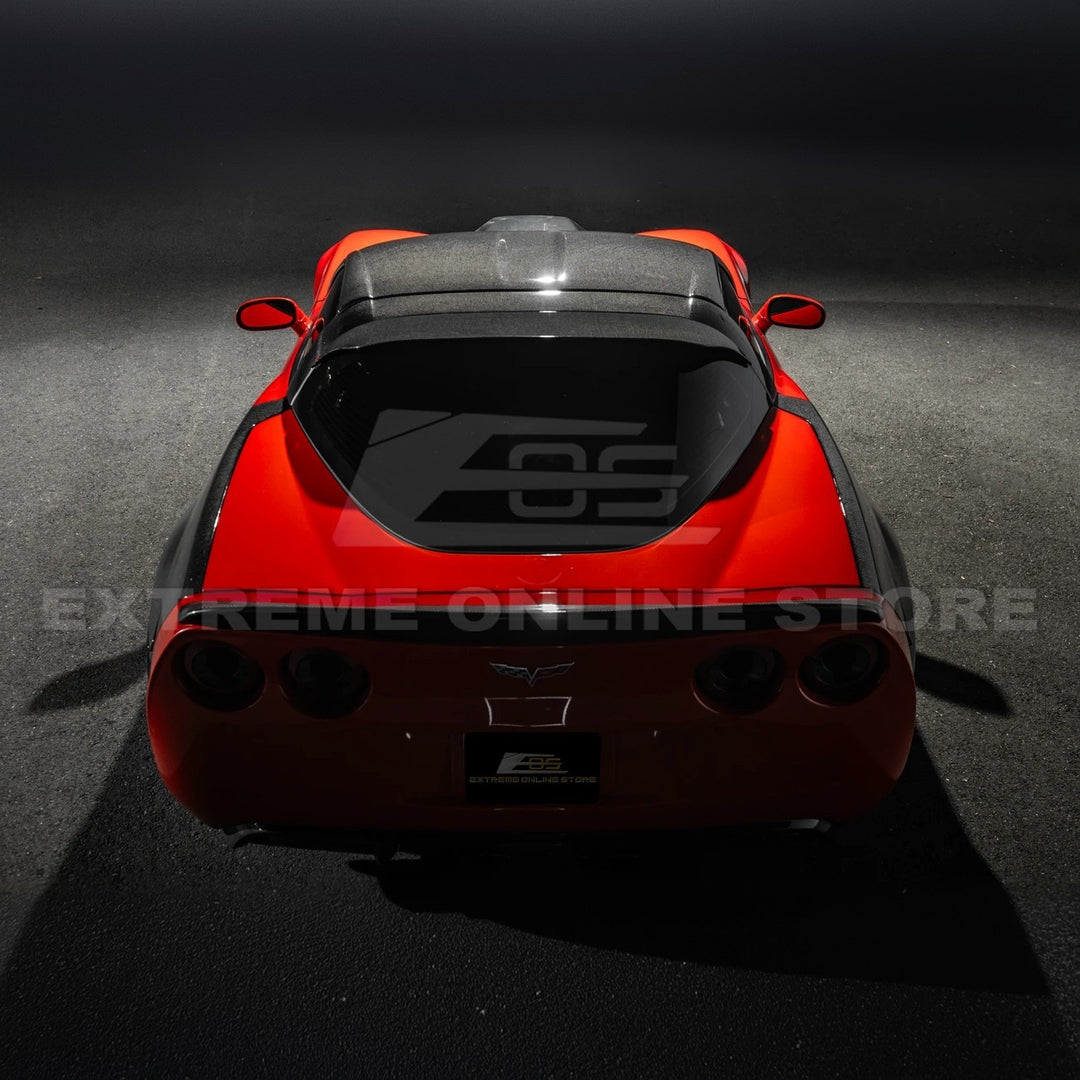 Corvette C6 | EOS Performance CARBON FIBER Rear Roof Wing Lid Spoiler