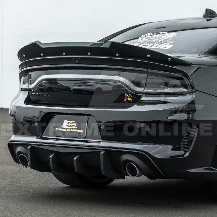 2020-Up Dodge Charger Rear Bumper Exhaust Diffuser