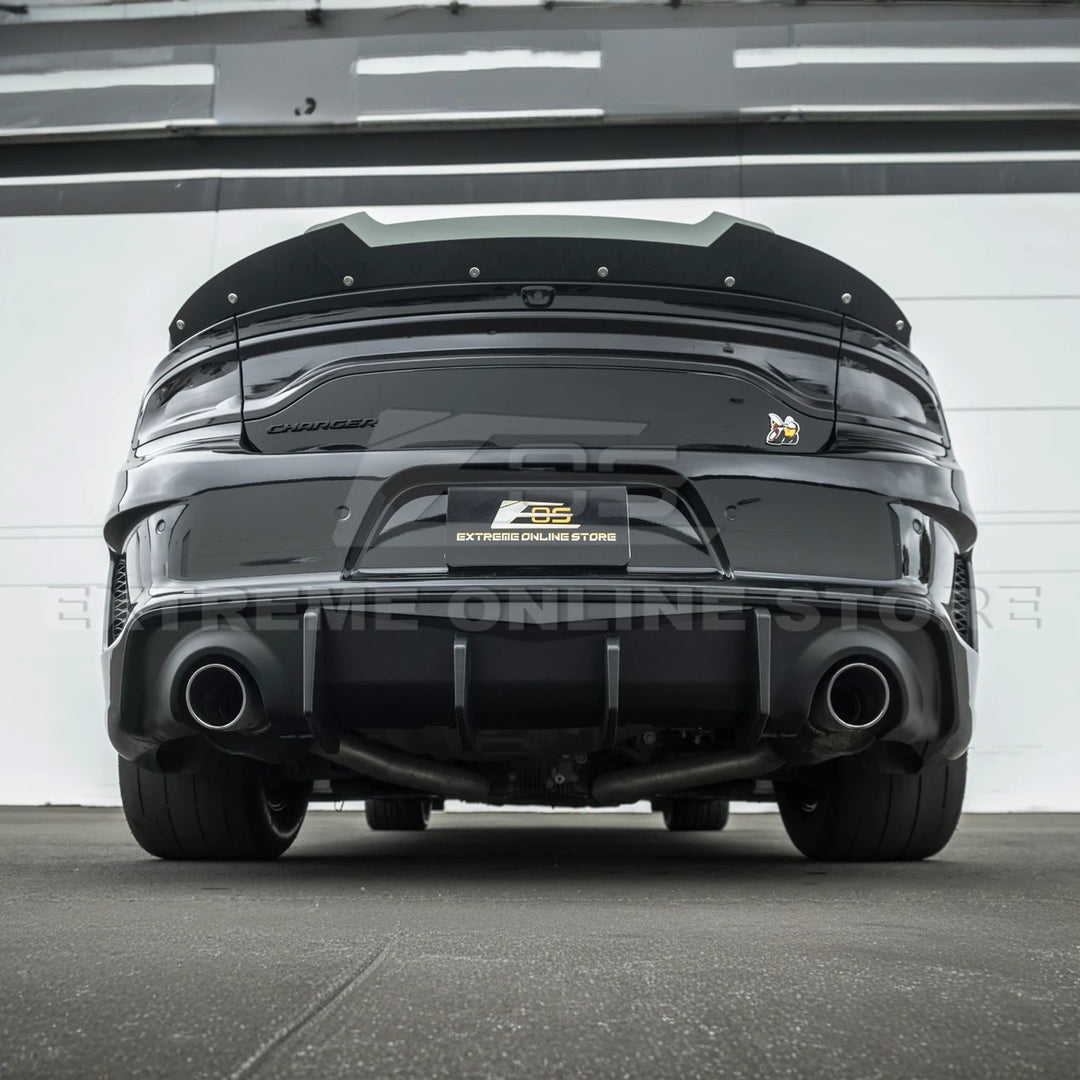 2020-Up Dodge Charger Rear Bumper Exhaust Diffuser