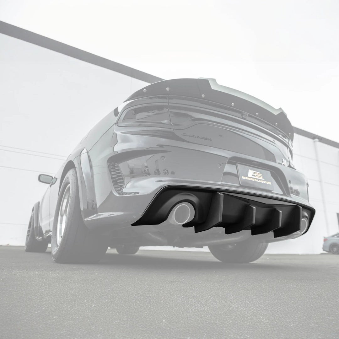 2020-Up Dodge Charger Rear Bumper Exhaust Diffuser