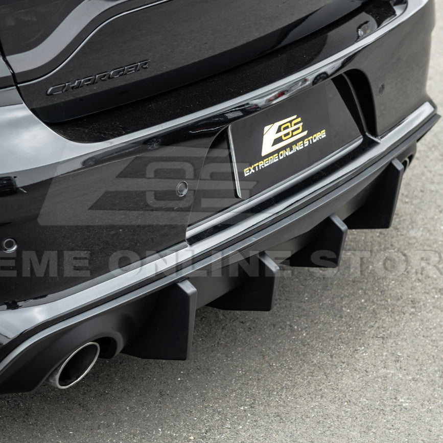 2020-Up Dodge Charger Rear Bumper Exhaust Diffuser