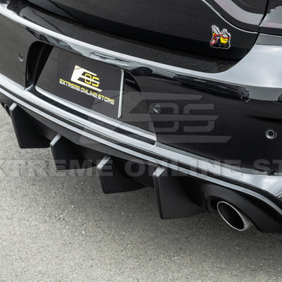 2020-Up Dodge Charger Rear Bumper Exhaust Diffuser