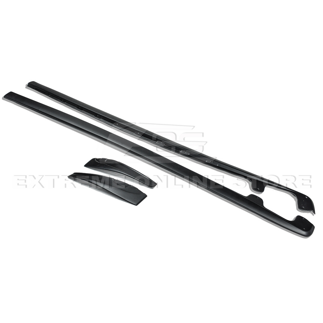 Corvette C6 Base | ZR1 Conversion Front Splitter Lip &amp; Side Skirts Rocker Panels