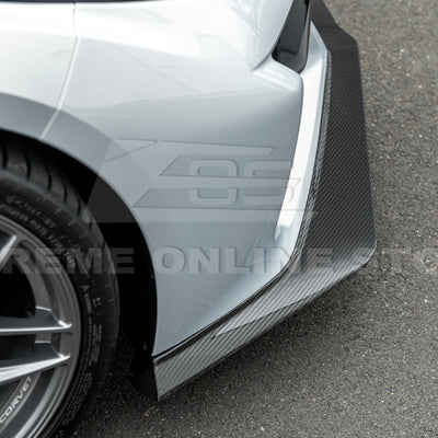 2023-Up Corvette C8 Z06 Z07 Extended One-Piece Front Lip Splitter