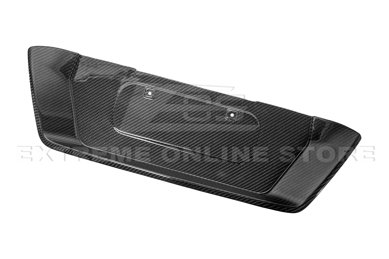 Corvette C8 Z06 Carbon Fiber License Plate Backing