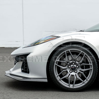 2023-Up Corvette C8 Z06 Z07 Extended One-Piece Front Lip Splitter