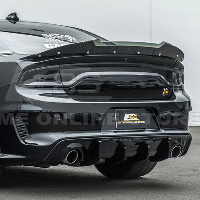 2020-Up Dodge Charger Rear Bumper Exhaust Diffuser