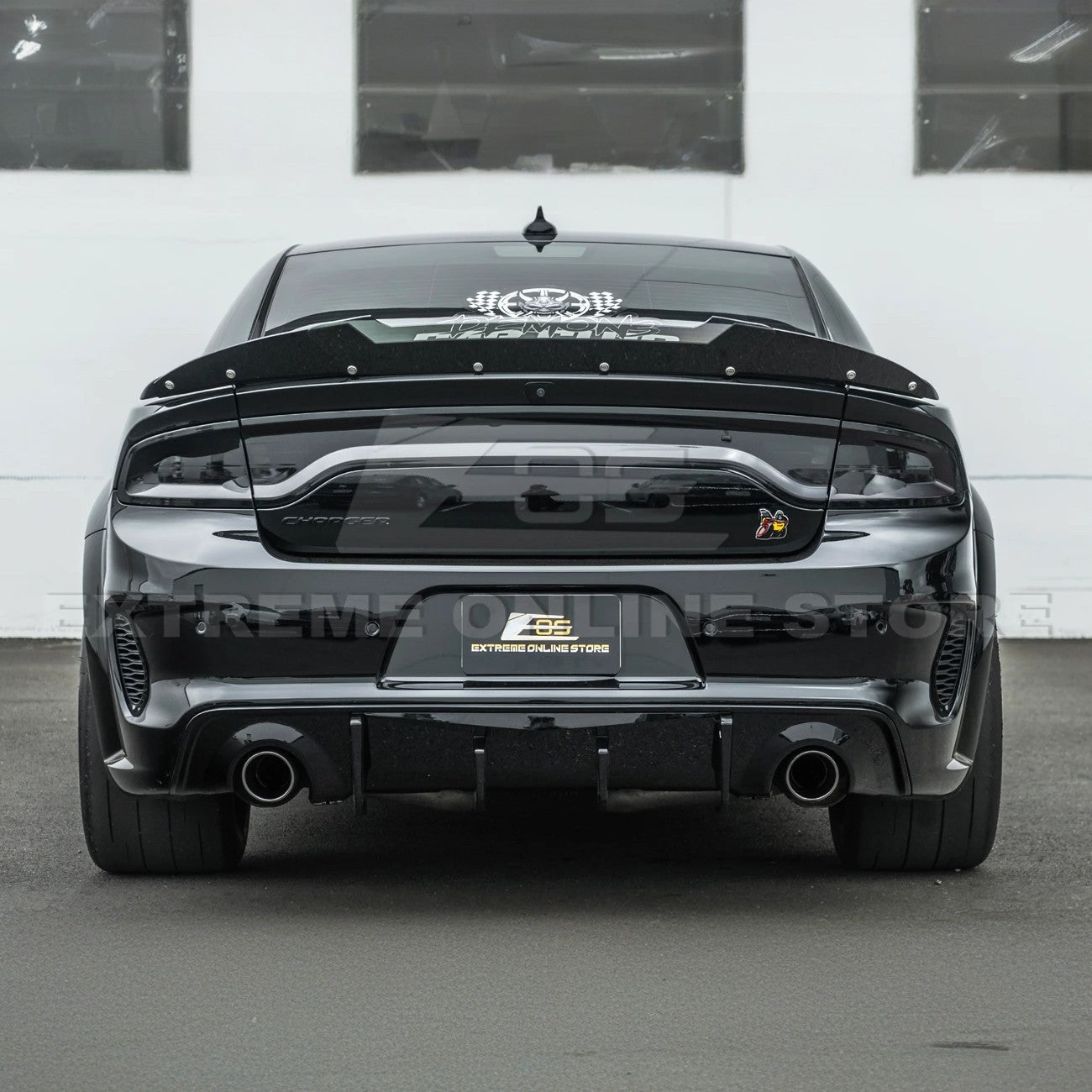 2020-Up Dodge Charger Rear Bumper Exhaust Diffuser