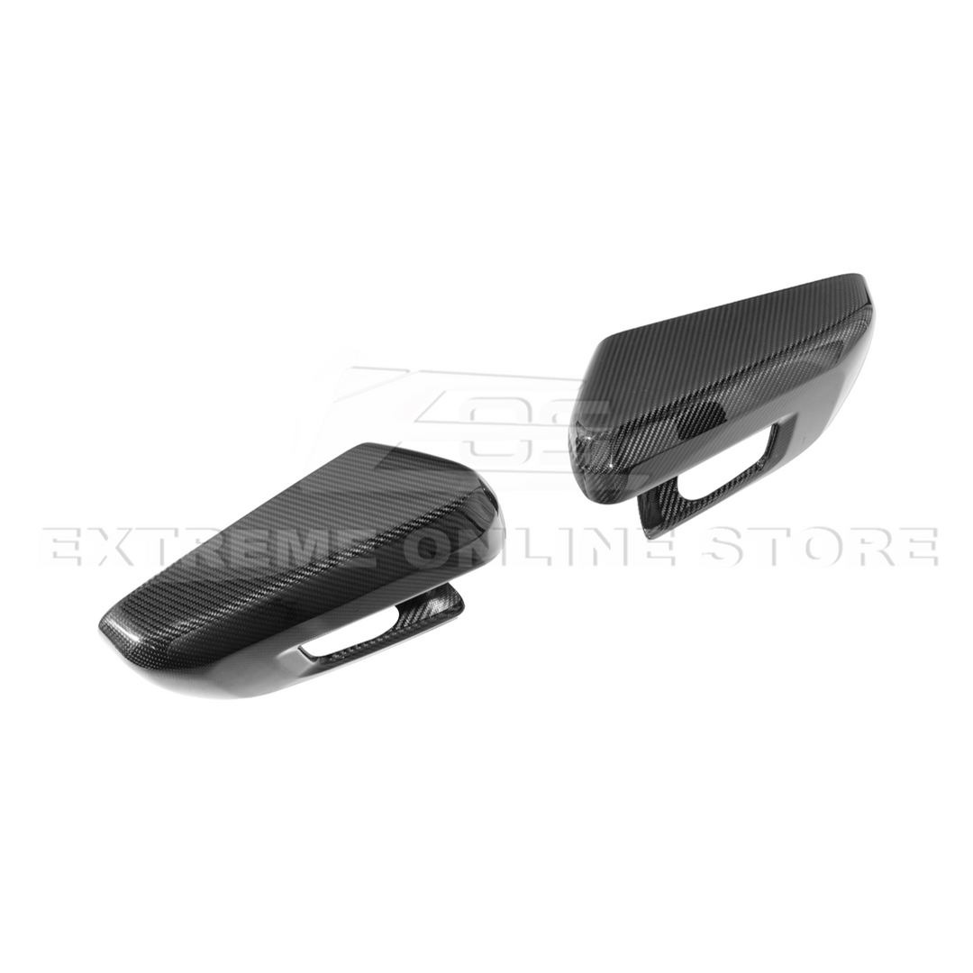 2021-Up Ford F-150 Carbon Fiber Side Mirror Cap Covers