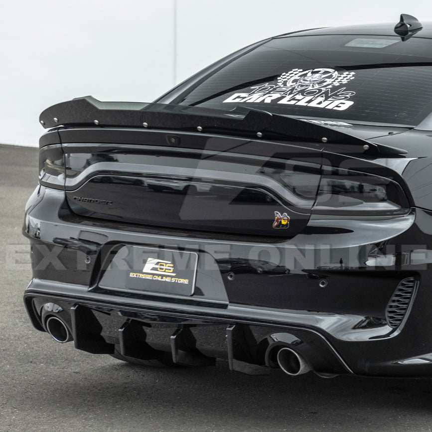 2020-Up Dodge Charger Rear Bumper Exhaust Diffuser