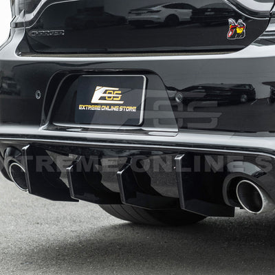 2020-Up Dodge Charger Rear Bumper Exhaust Diffuser