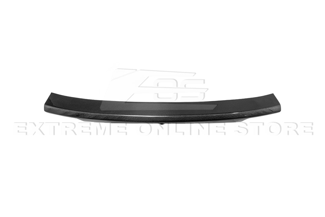 2024+ Ford Mustang Rear DRY CARBON FIBER Decklid Spoiler Panel