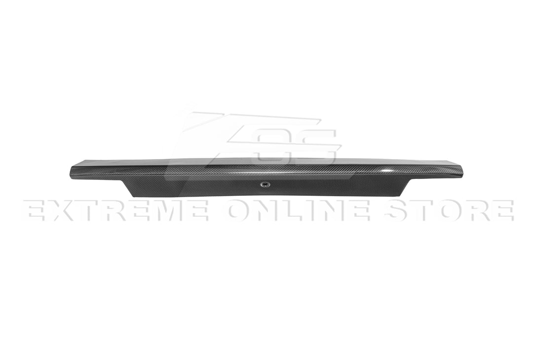 2024+ Ford Mustang Rear DRY CARBON FIBER Decklid Spoiler Panel