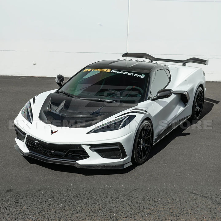 Corvette C8 ZR1 Front Bumper Vented Extractor Hood